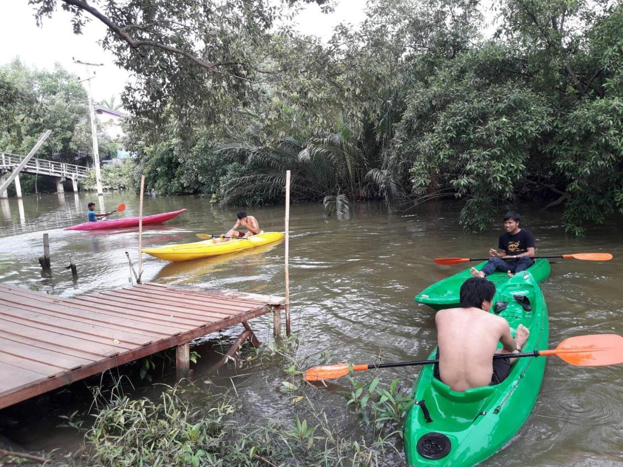 Ferienwohnung Saeng Tai Amphawa Samut Songkhram Exterior foto